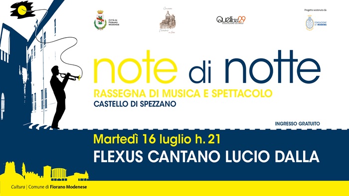 Note di Notte: I Flexus cantano Lucio Dalla